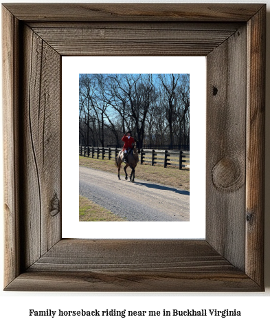 family horseback riding near me in Buckhall, Virginia